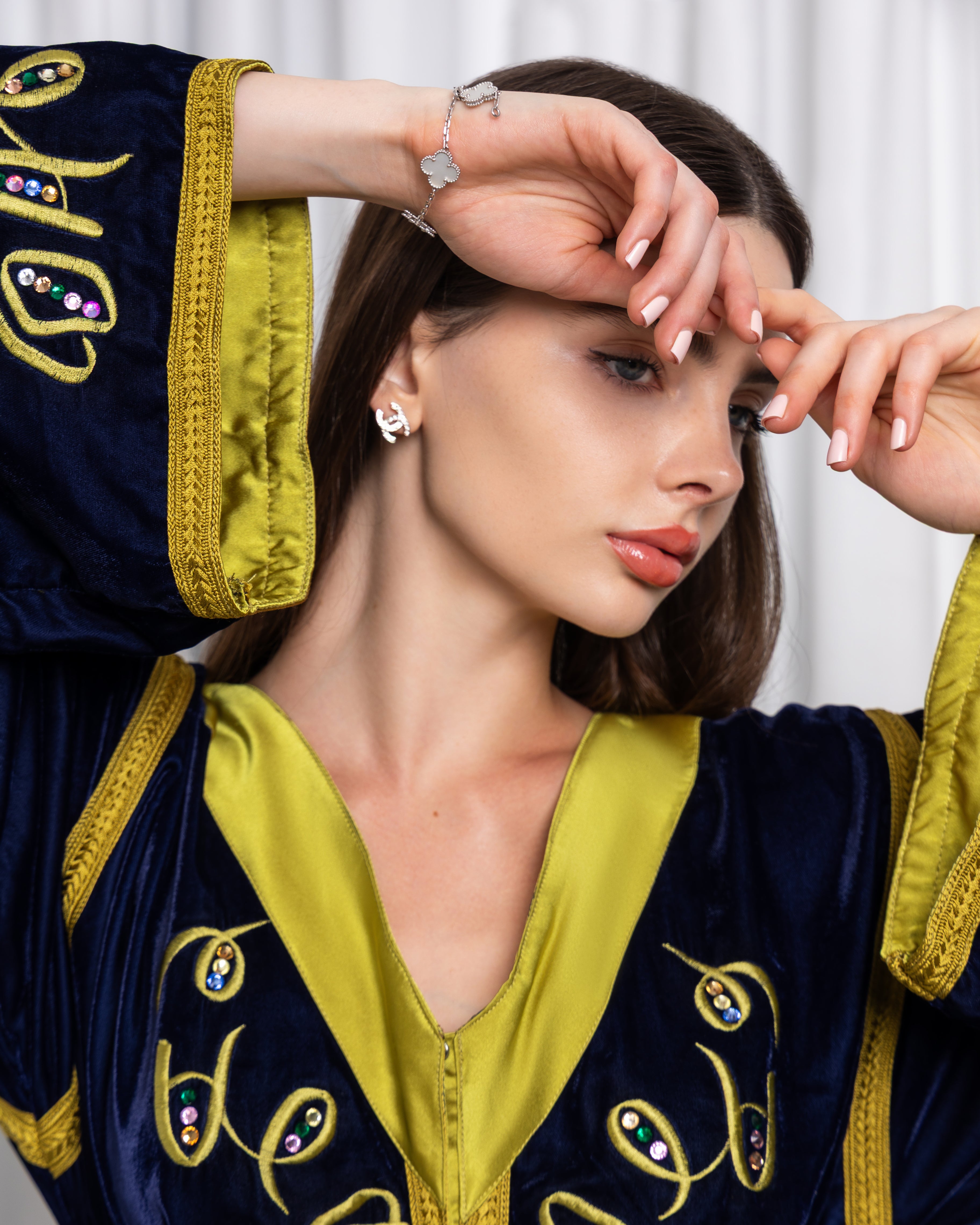 Lotus-KTN052 - Royal Velvet Kaftan