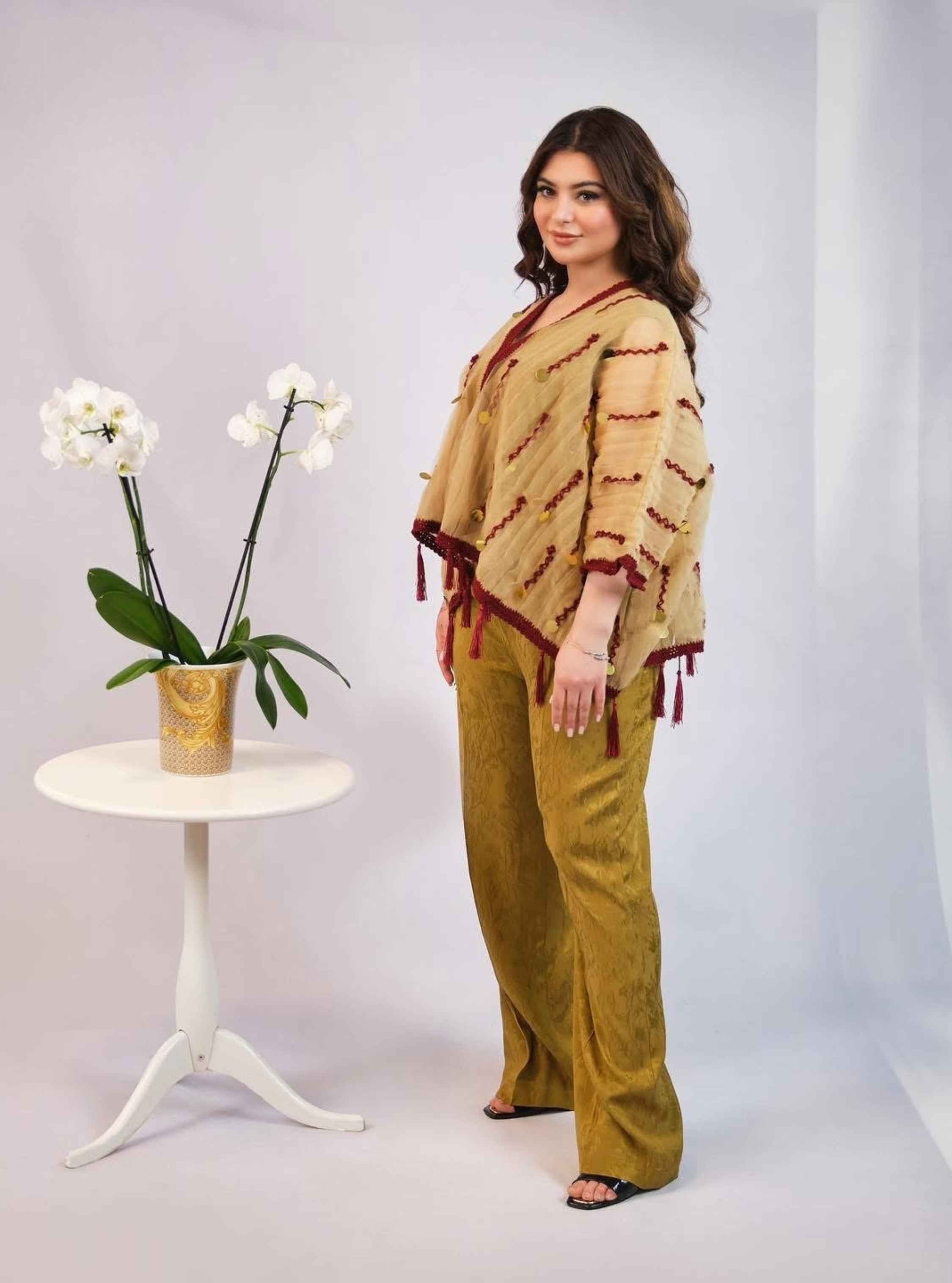 Zarin-SET001 - Golden Nomad Matching Set