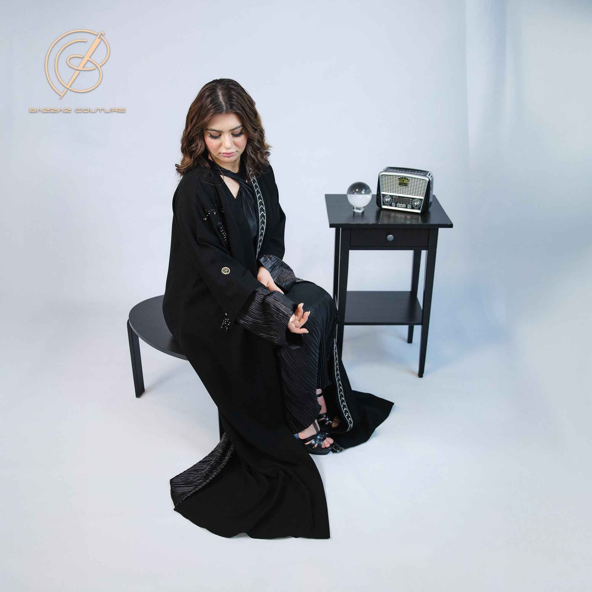 Tary-ABY005 - Obsidian Grace Abaya