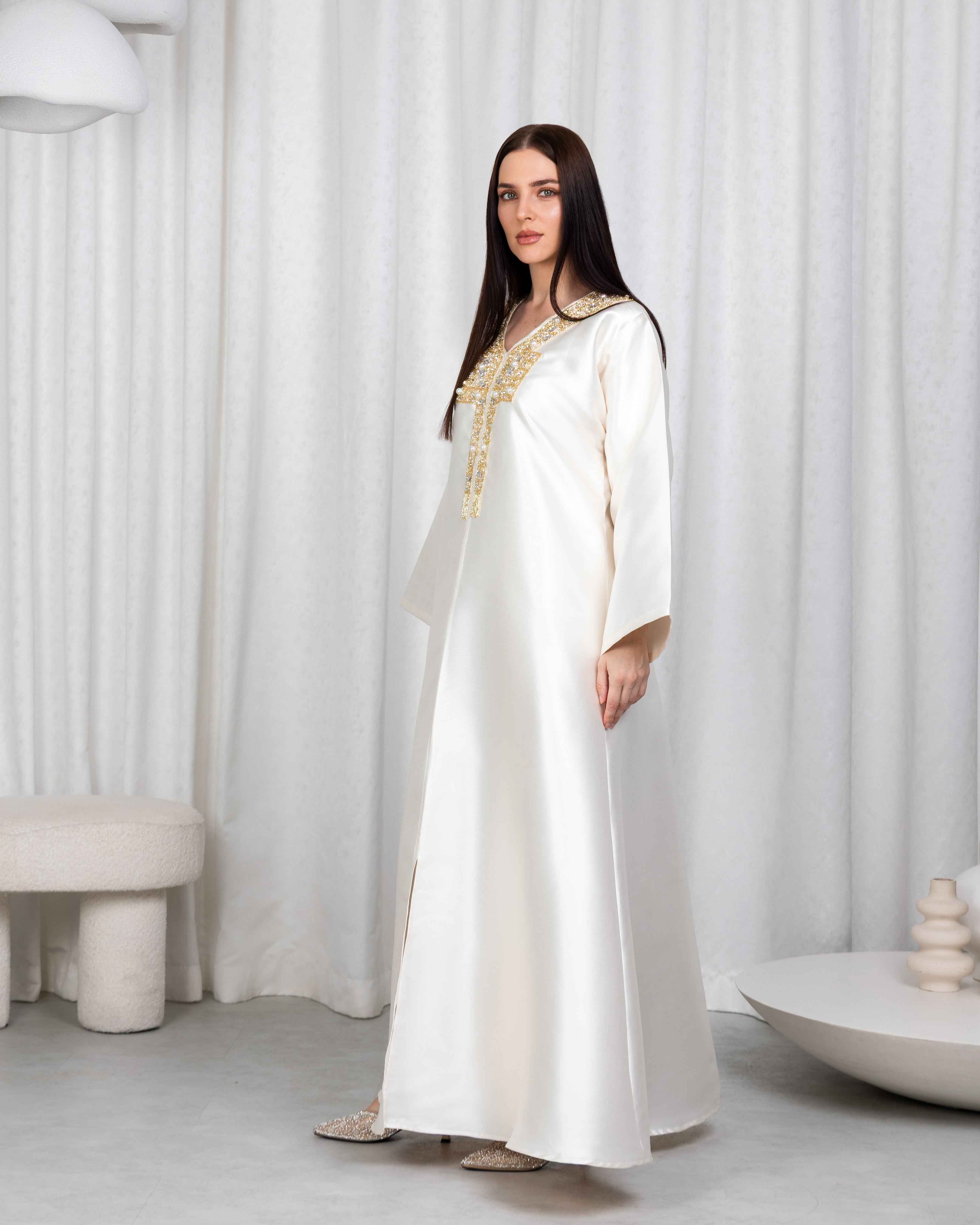 Perla-DRS006 | Ivory Lumière Dress