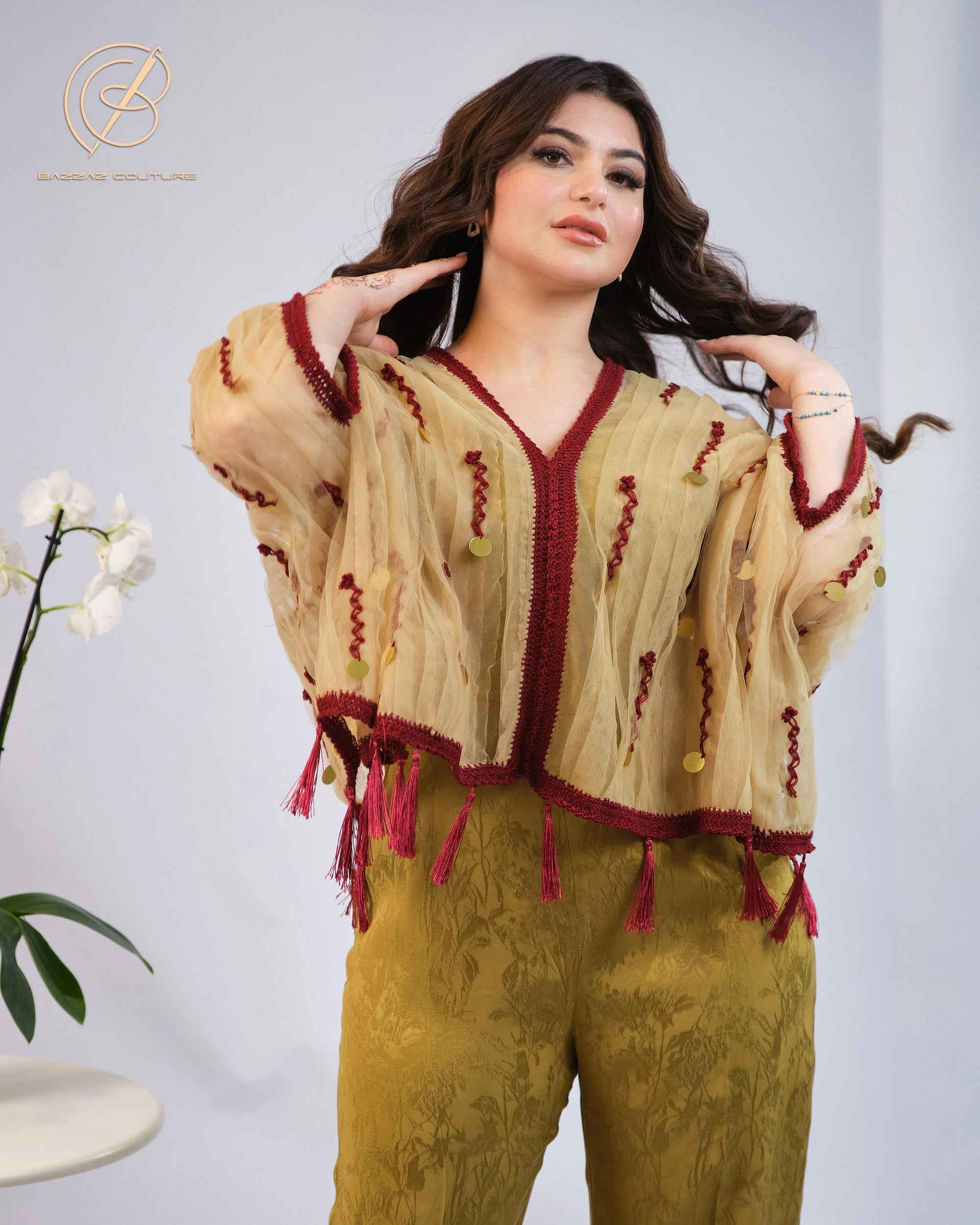 Zarin-SET001 - Golden Nomad Matching Set