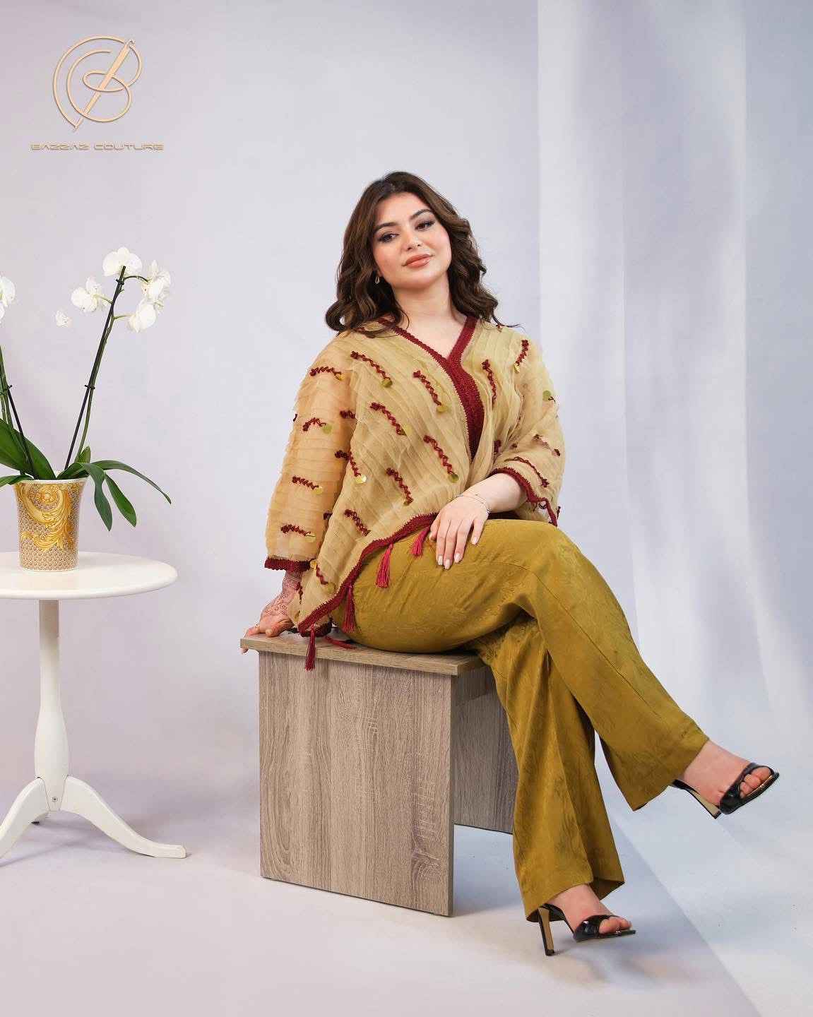 Zarin-SET001 - Golden Nomad Matching Set