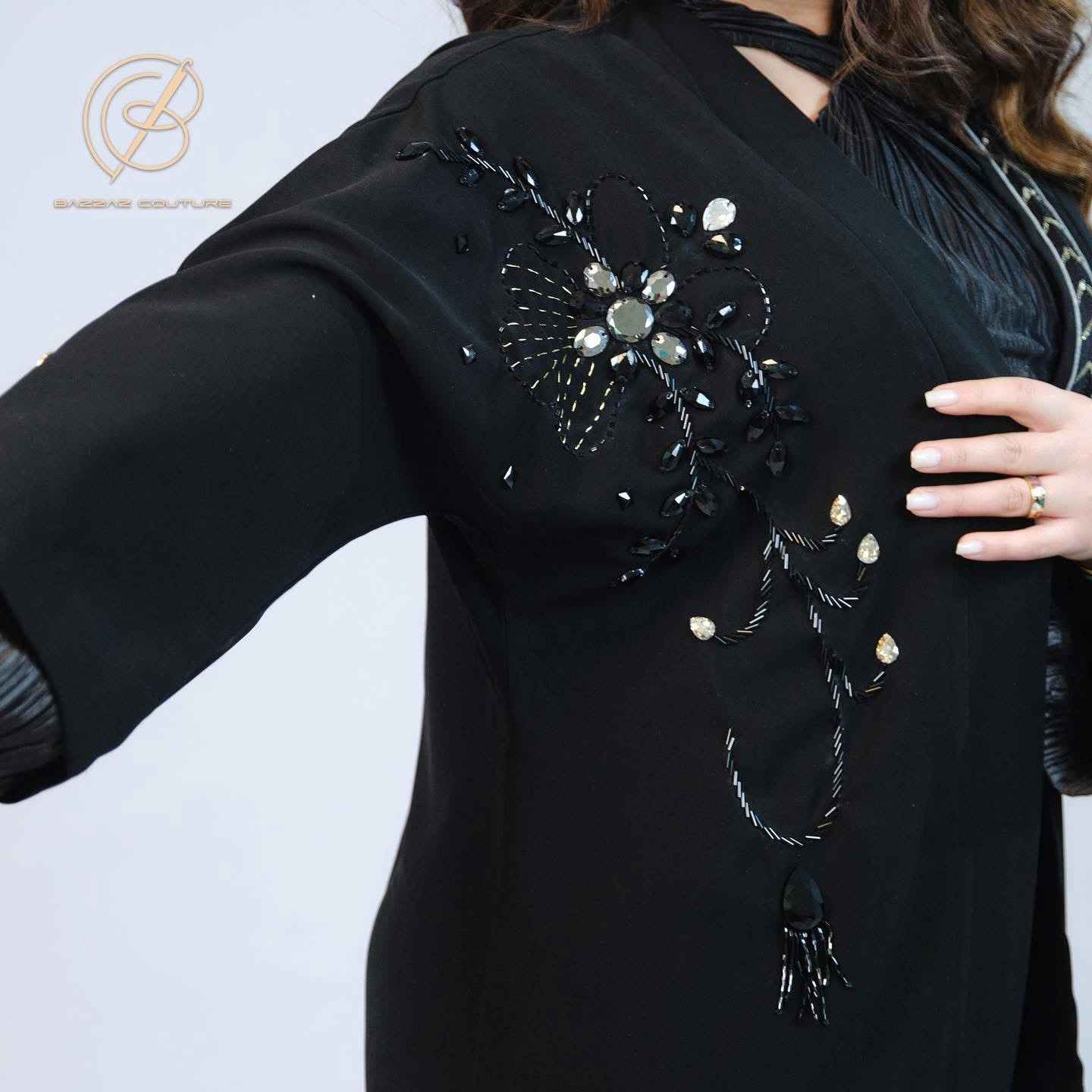 Tary-ABY005 - Obsidian Grace Abaya