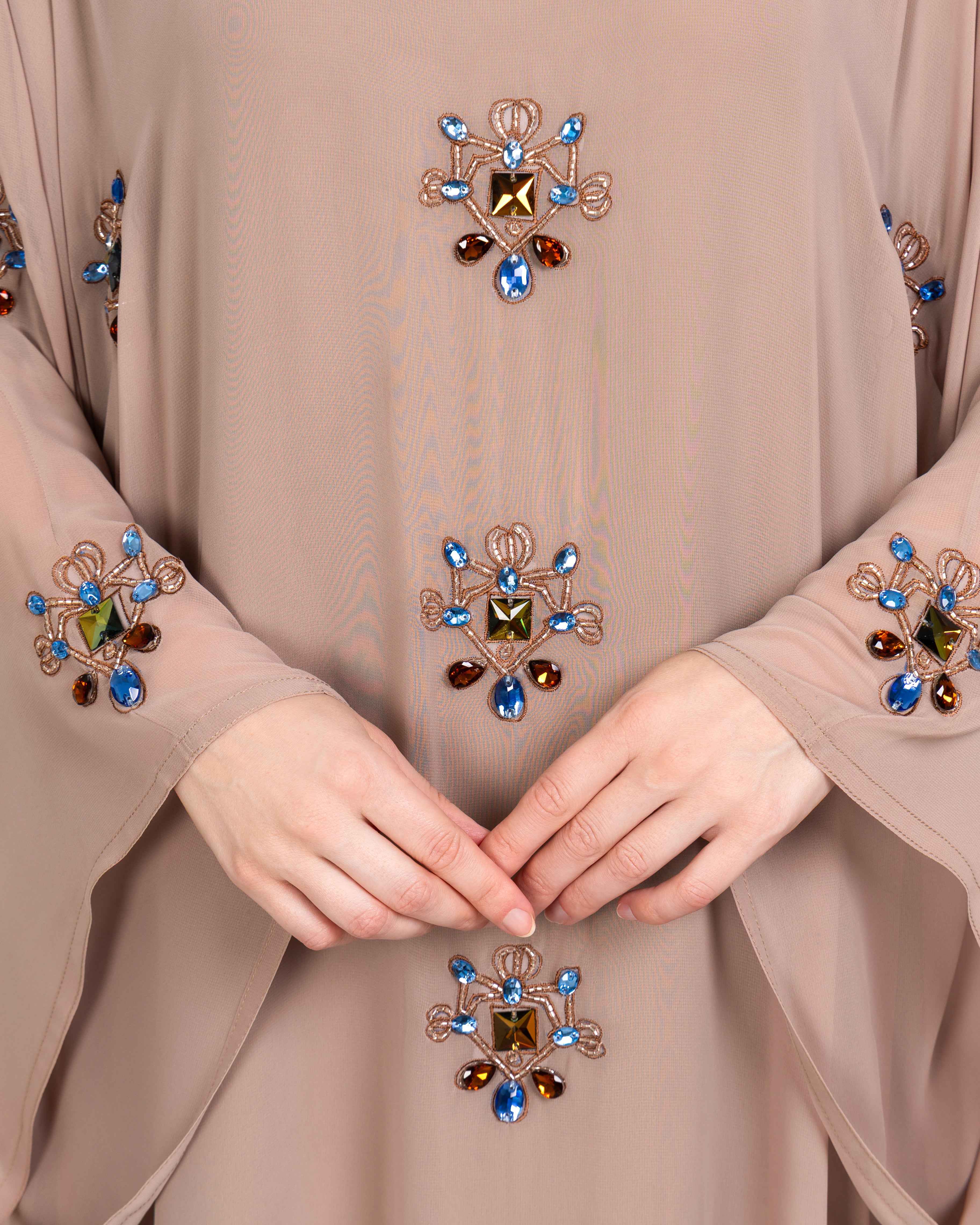 Vantara-KTN057 - Desert Bloom Kaftan