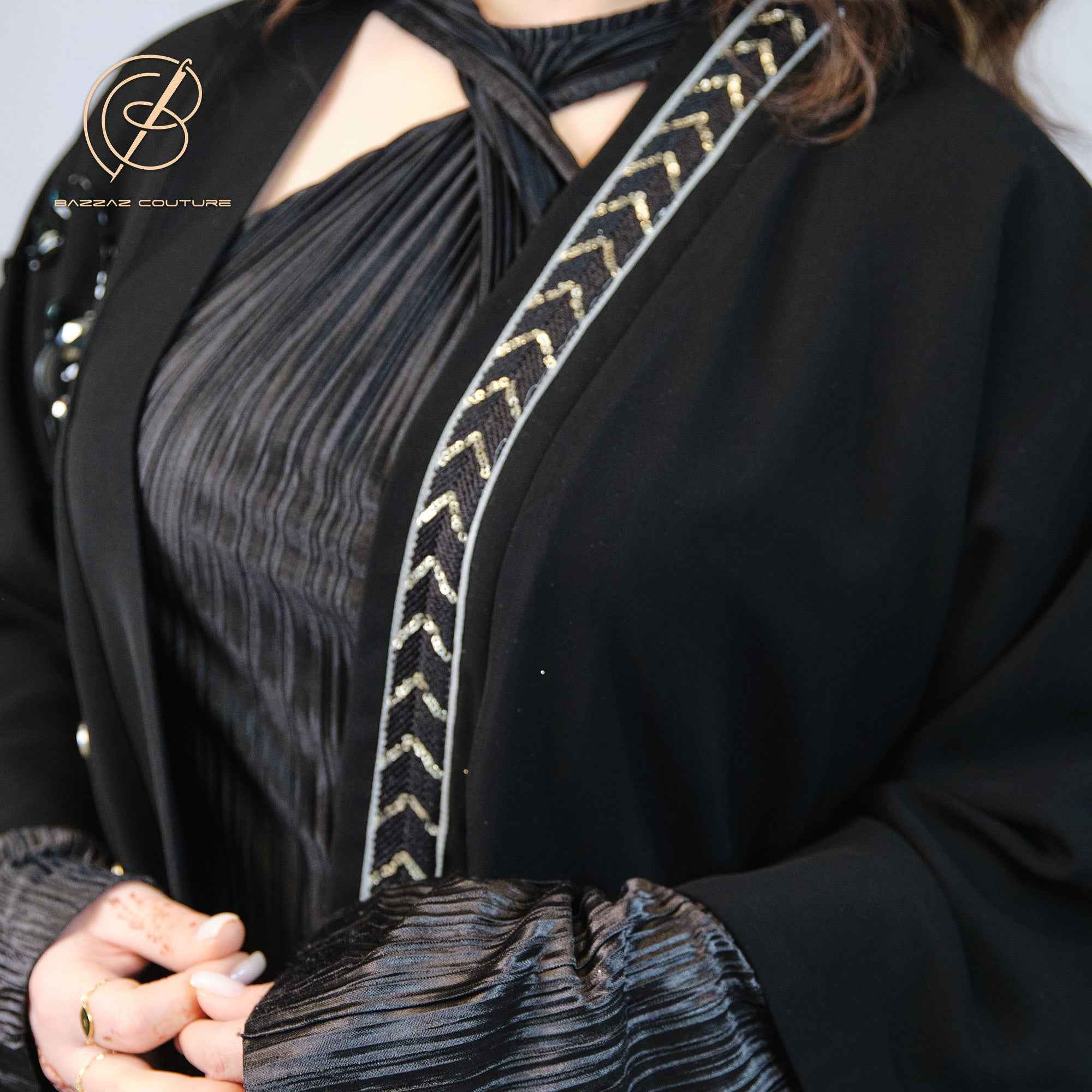 Tary-ABY005 - Obsidian Grace Abaya