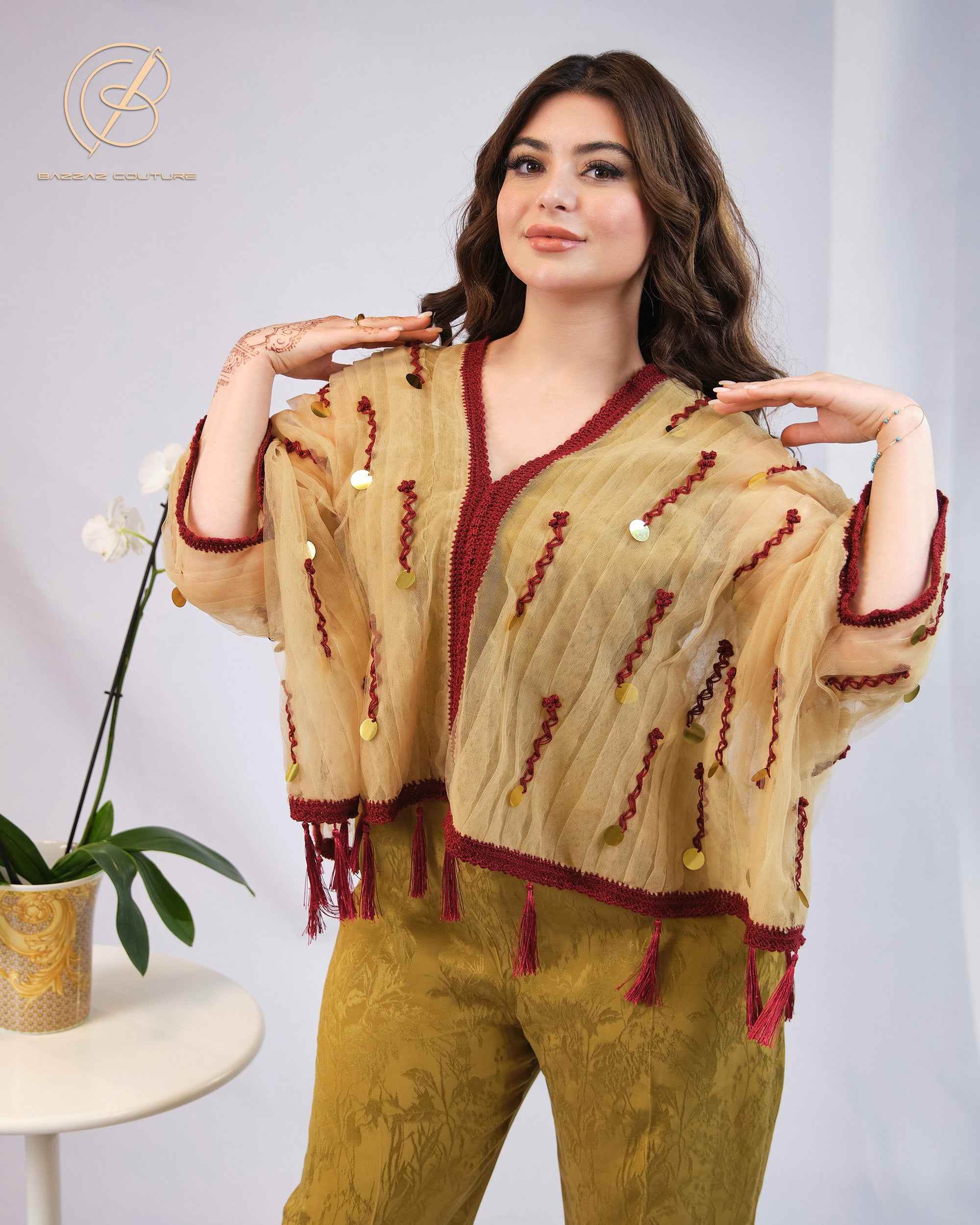 Zarin-SET001 - Golden Nomad Matching Set
