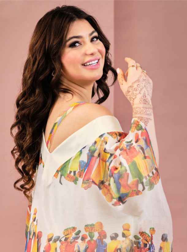 EGP-KTN014 - Colorful Breeze Kaftan