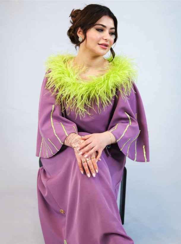 Lavender-DRS002 - Luxury Dress