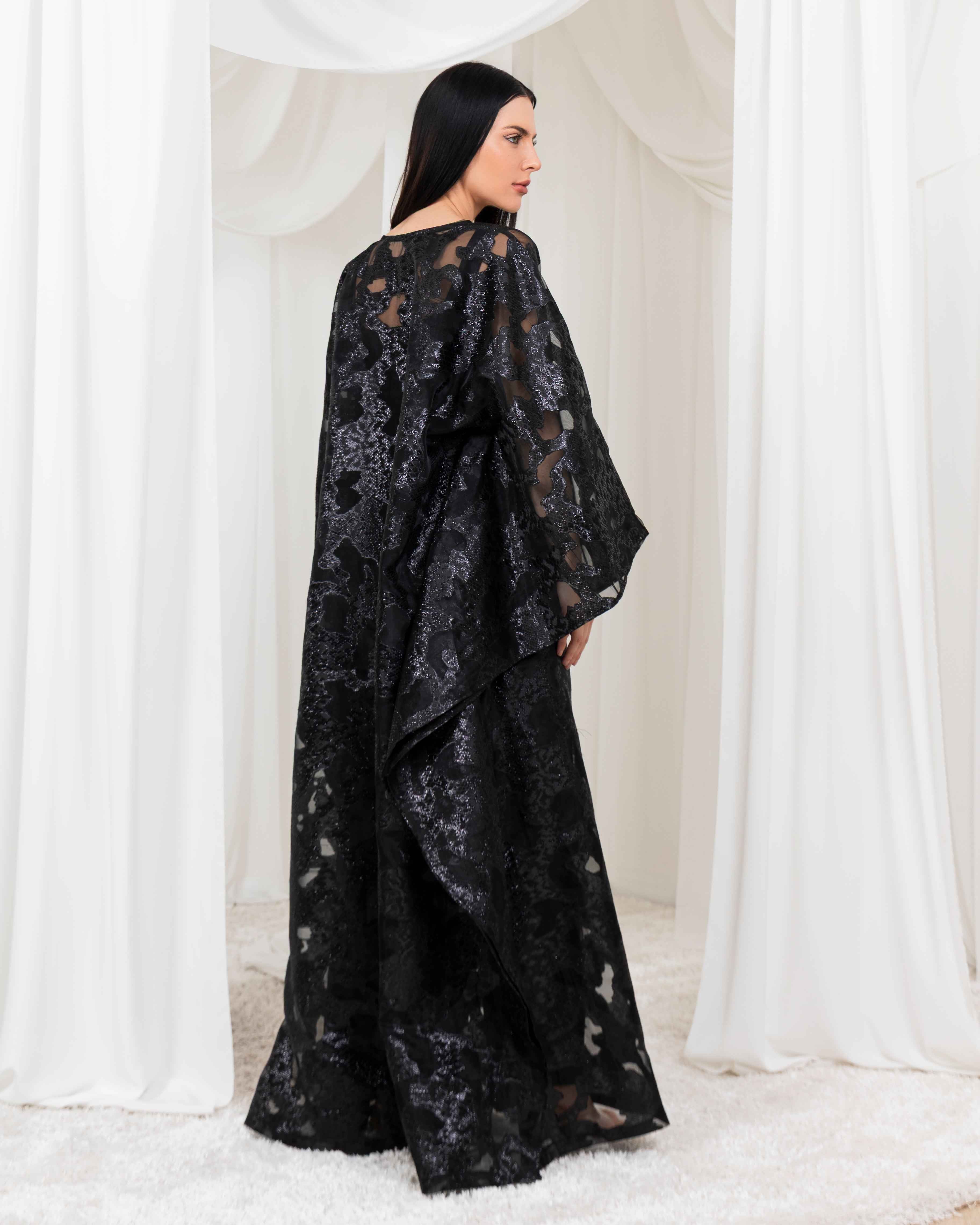 Noir–KTN038 - Noir Eclipse Caftan